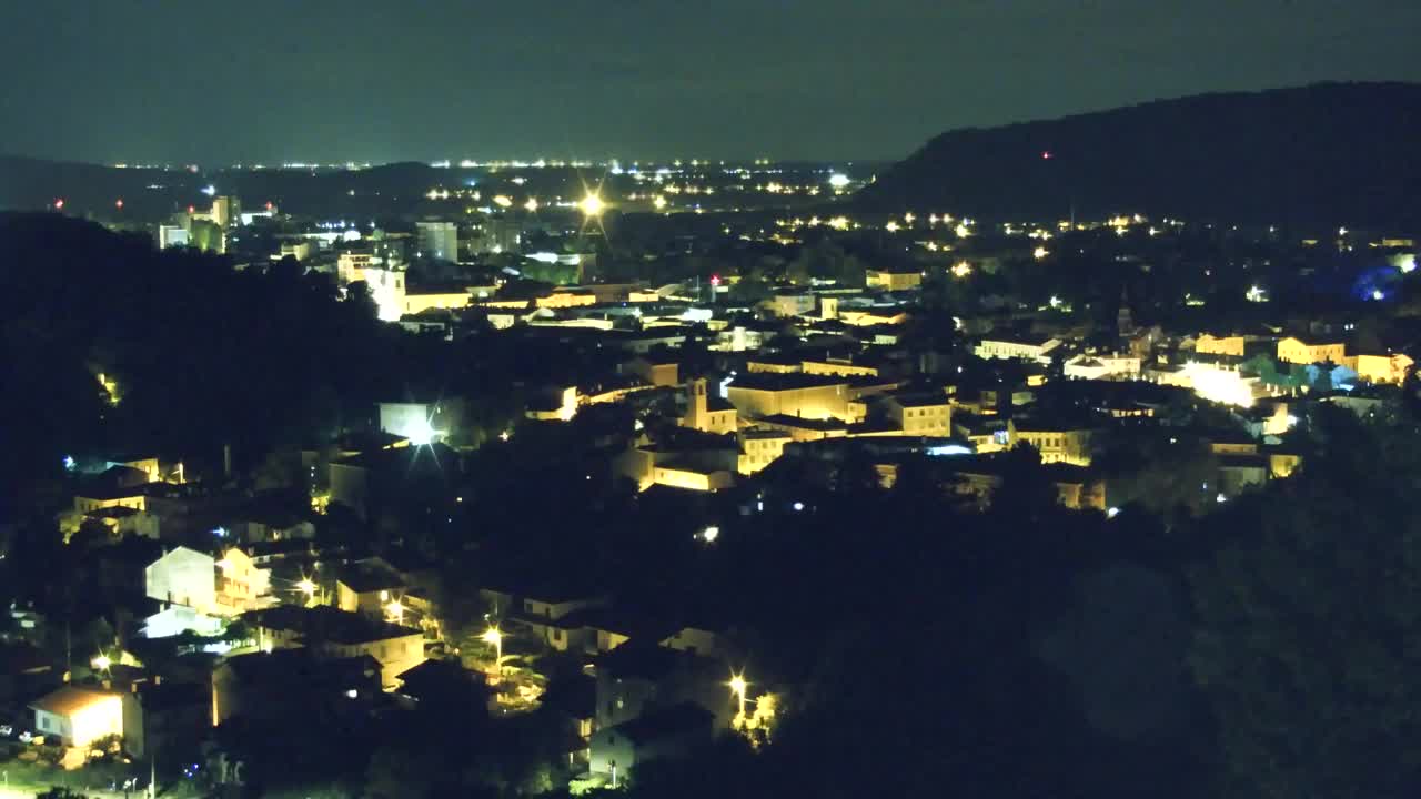 Nova Gorica i Gorica: Prekrasan Pogled iz Franjevačkog Samostana Kostanjevica