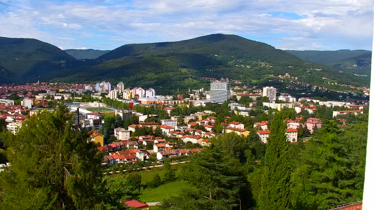 Nova Gorica in Gorica: Čudovit Razgled iz Frančiškanskega Samostana Kostanjevica