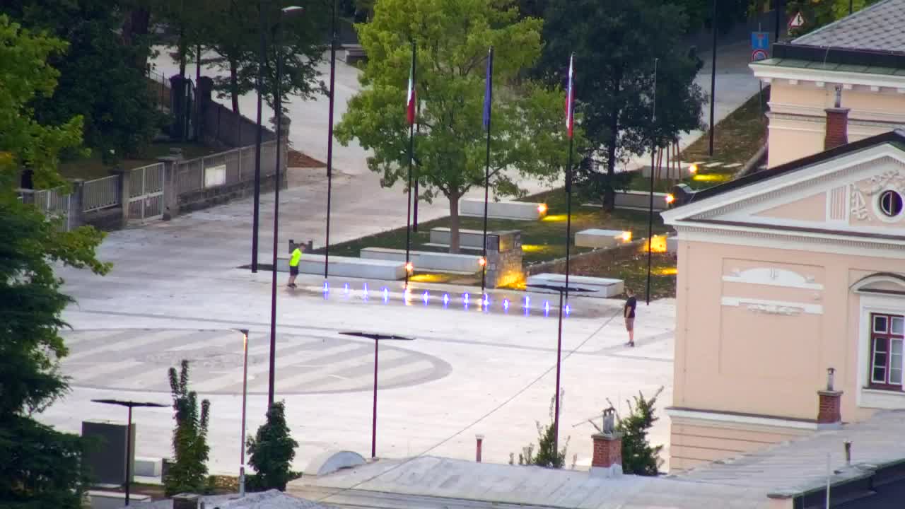 Nova Gorica in Gorica: Čudovit Razgled iz Frančiškanskega Samostana Kostanjevica