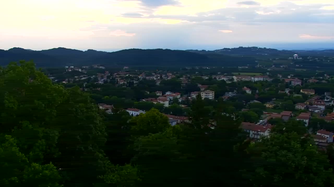Nova Gorica et Gorizia : Vue Imprenable depuis le Monastère Franciscain de Kostanjevica