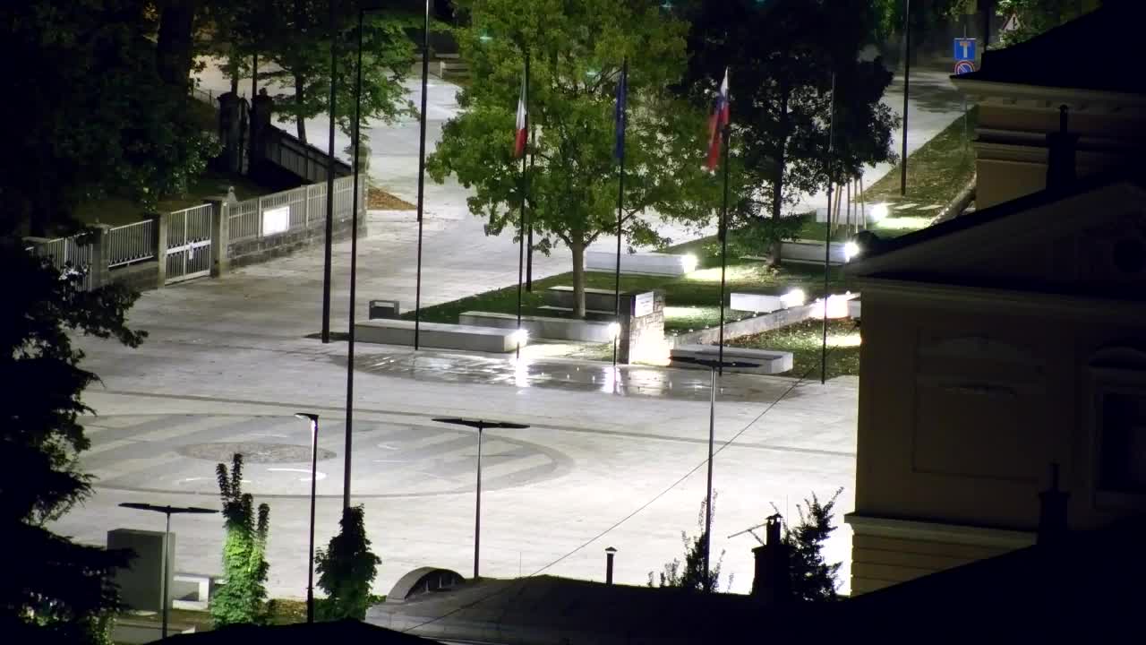 Nova Gorica i Gorica: Prekrasan Pogled iz Franjevačkog Samostana Kostanjevica