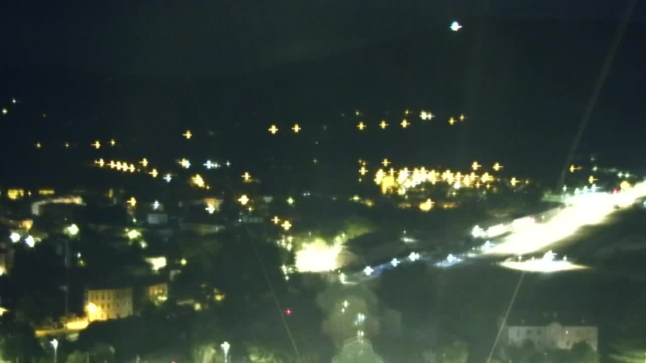 Nova Gorica et Gorizia : Vue Imprenable depuis le Monastère Franciscain de Kostanjevica