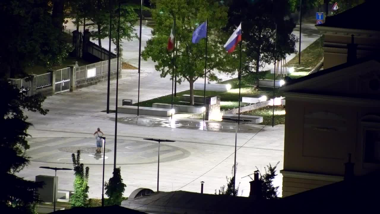 Nova Gorica i Gorica: Prekrasan Pogled iz Franjevačkog Samostana Kostanjevica