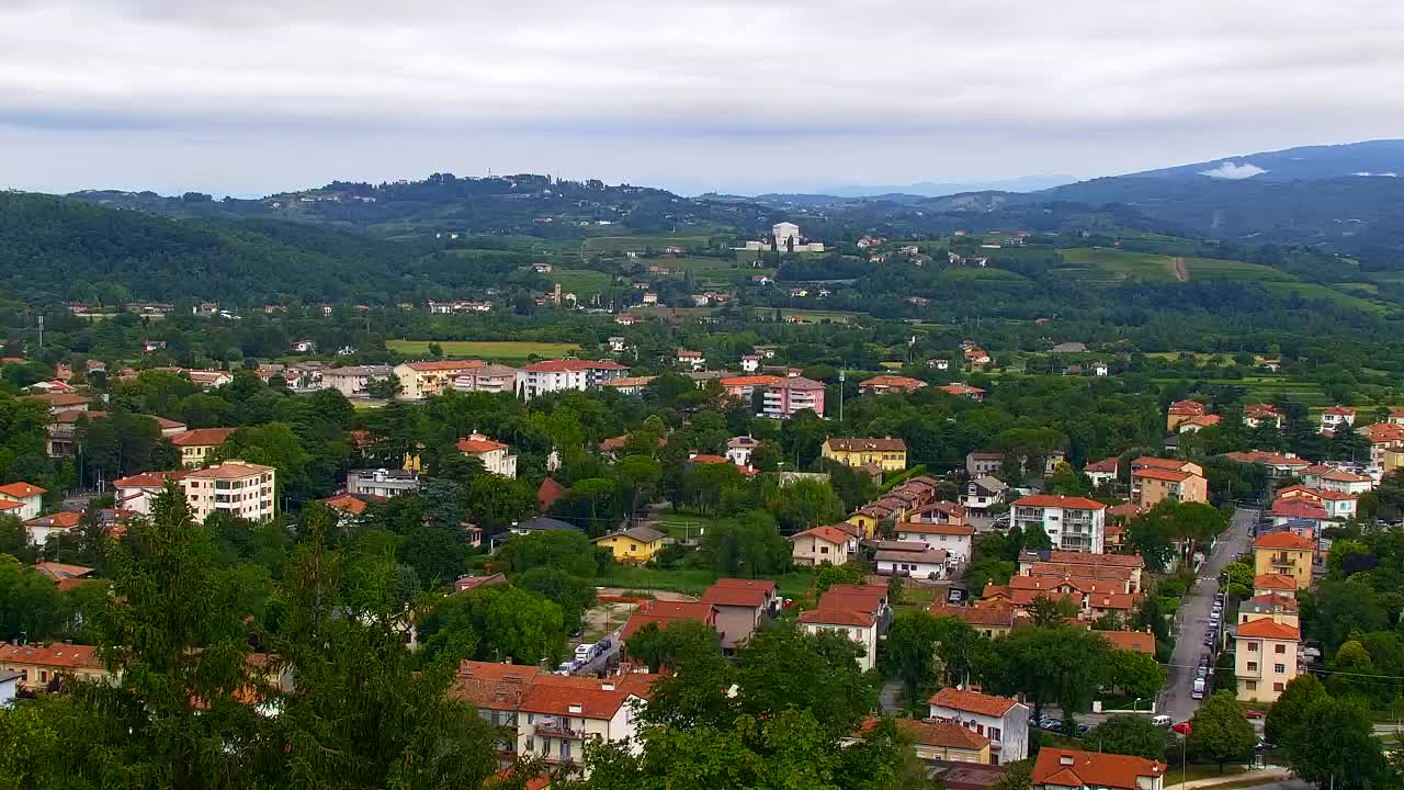 Nova Gorica et Gorizia : Vue Imprenable depuis le Monastère Franciscain de Kostanjevica