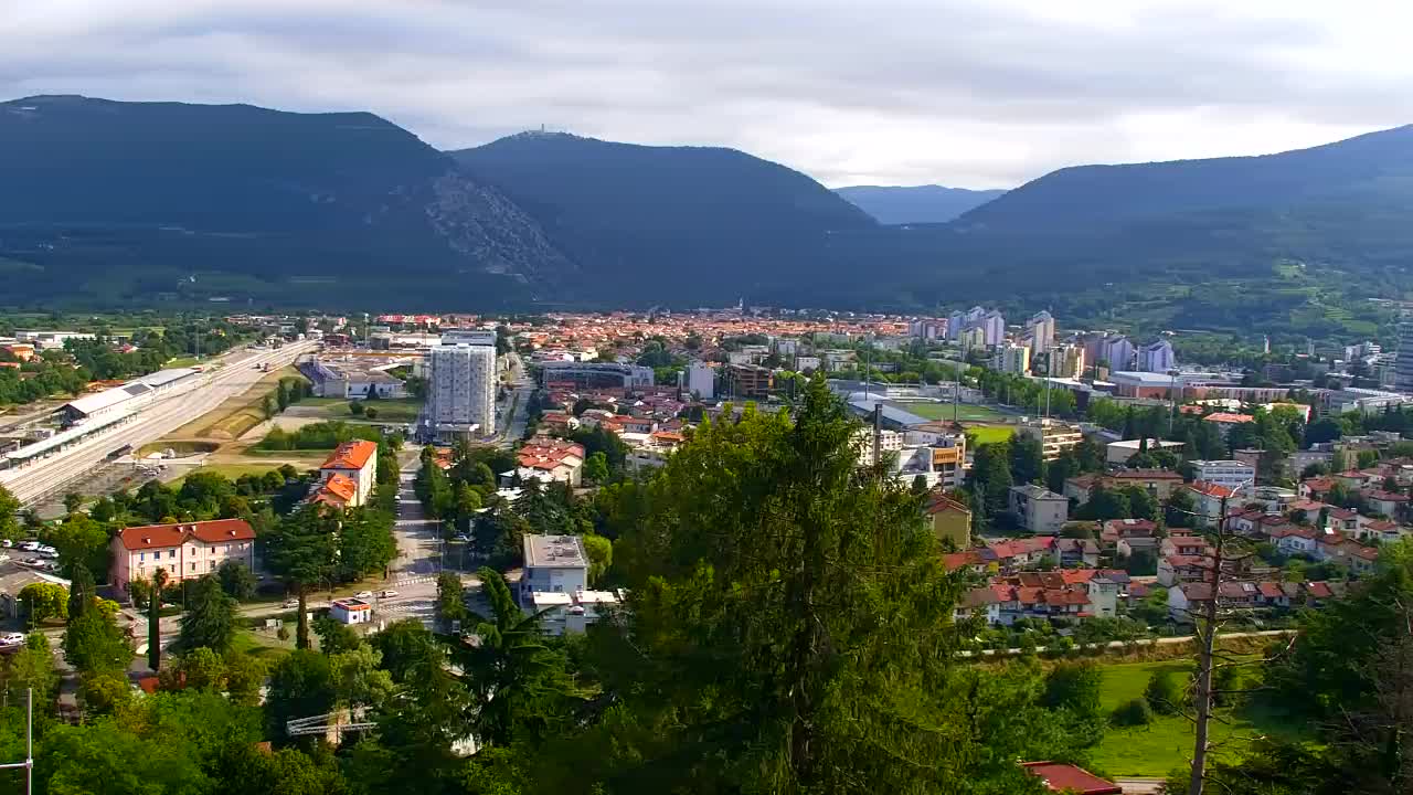 Nova Gorica et Gorizia : Vue Imprenable depuis le Monastère Franciscain de Kostanjevica