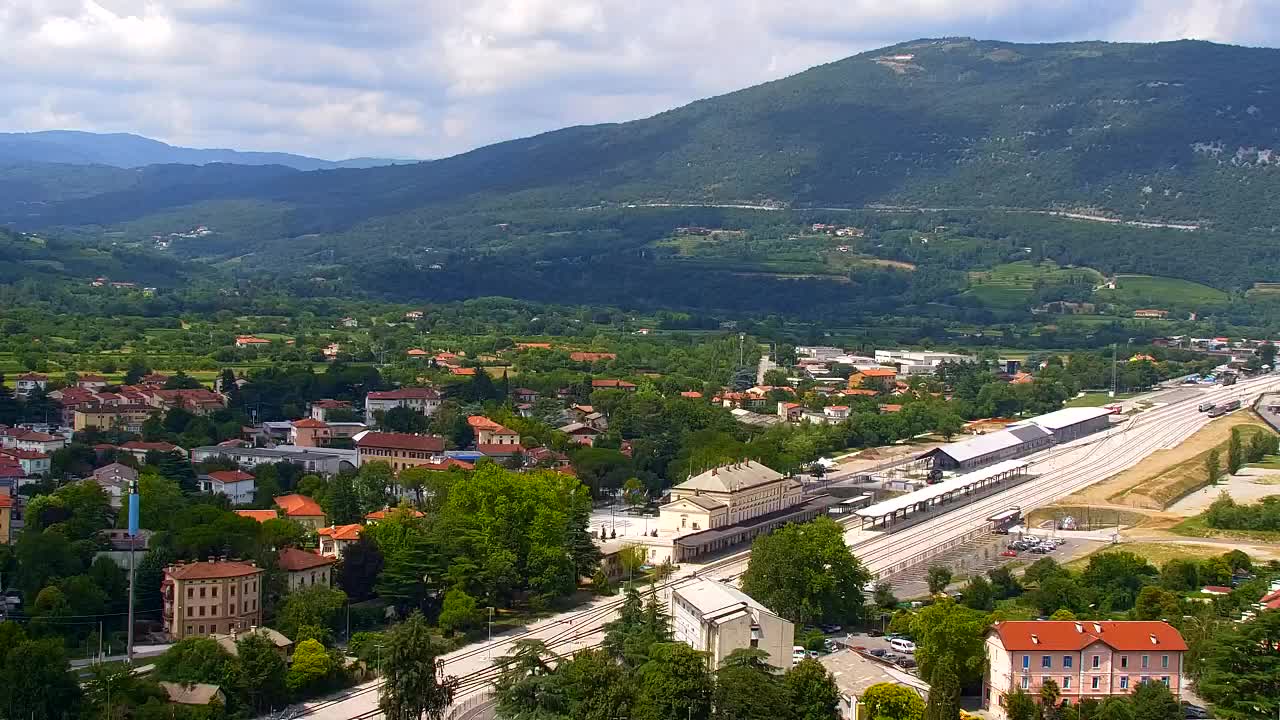 Nova Gorica in Gorica: Čudovit Razgled iz Frančiškanskega Samostana Kostanjevica