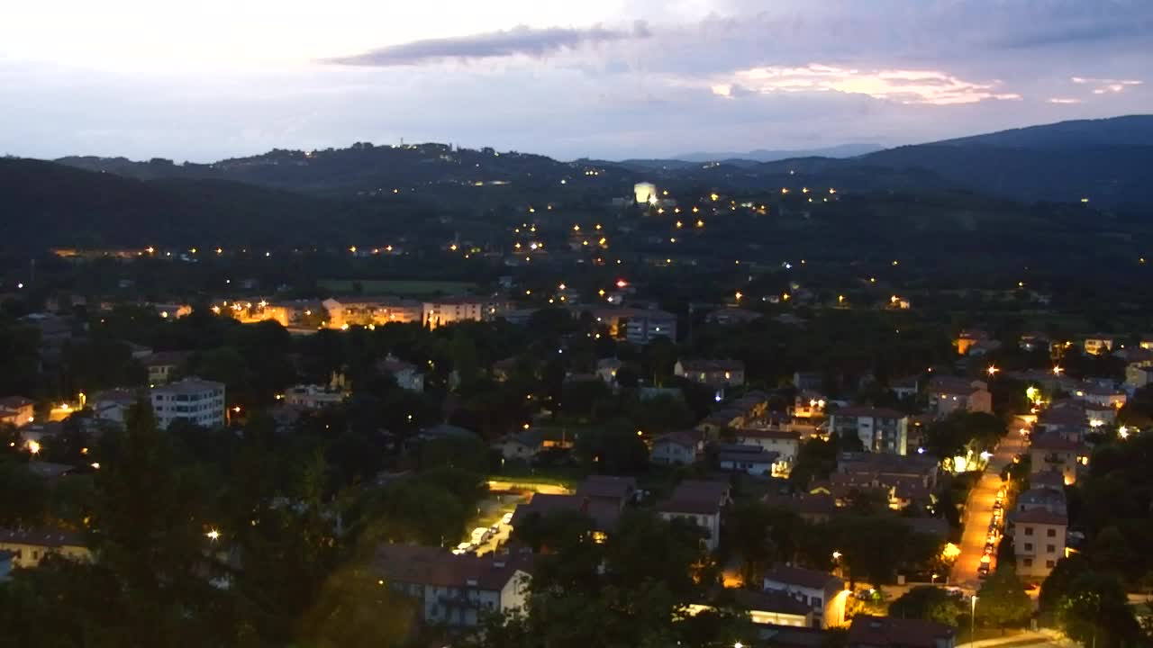 Nova Gorica i Gorica: Prekrasan Pogled iz Franjevačkog Samostana Kostanjevica