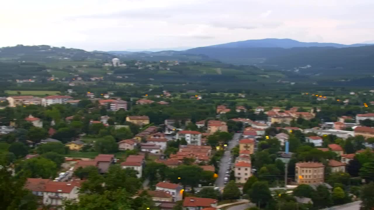 Nova Gorica in Gorica: Čudovit Razgled iz Frančiškanskega Samostana Kostanjevica