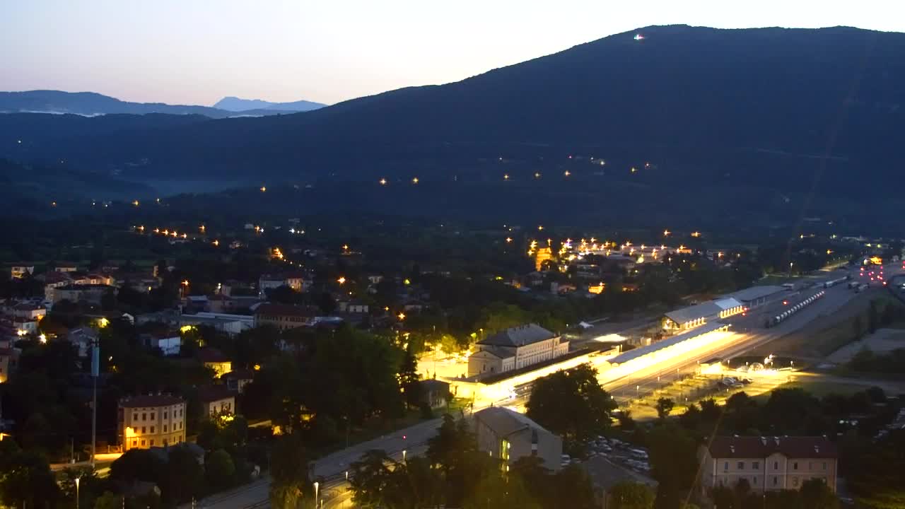 Nova Gorica in Gorica: Čudovit Razgled iz Frančiškanskega Samostana Kostanjevica