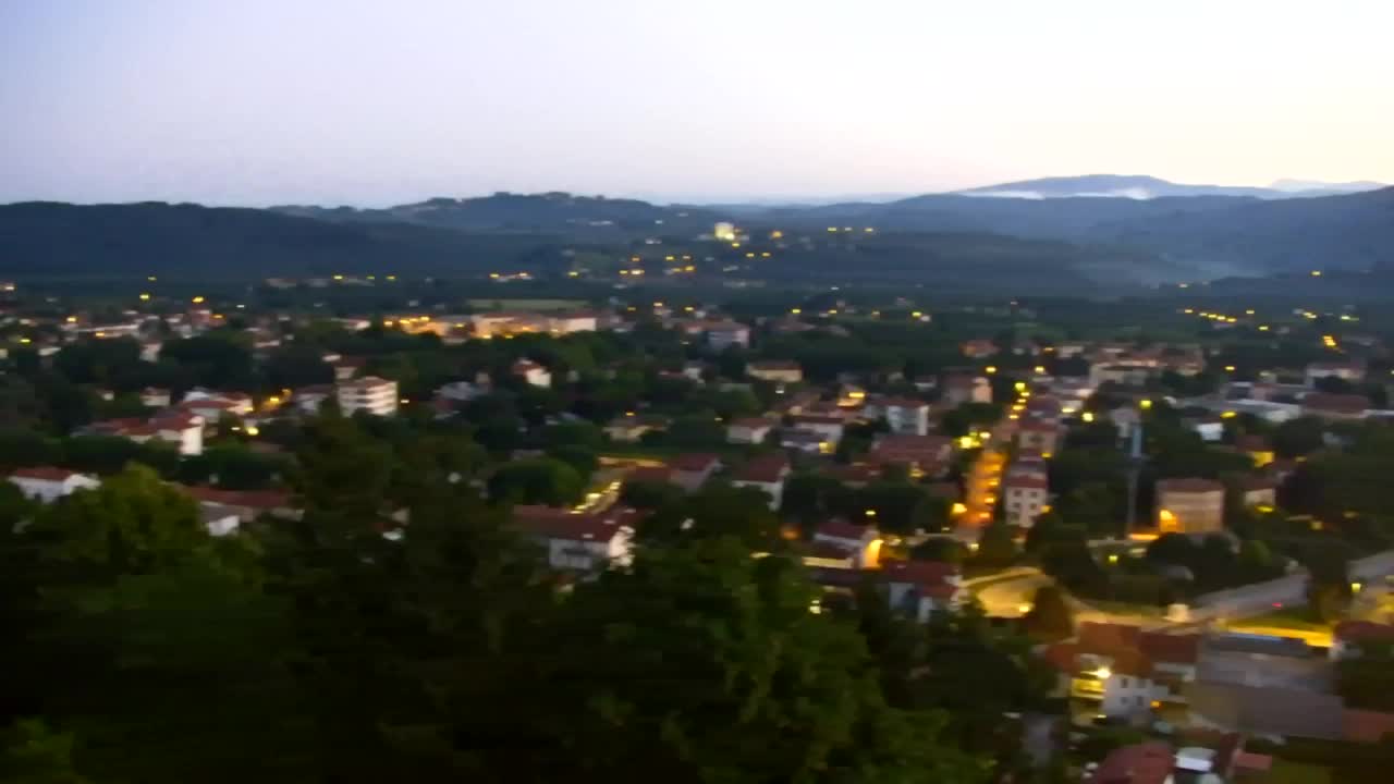 Nova Gorica und Görz: Atemberaubende Aussicht vom Franziskanerkloster Kostanjevica