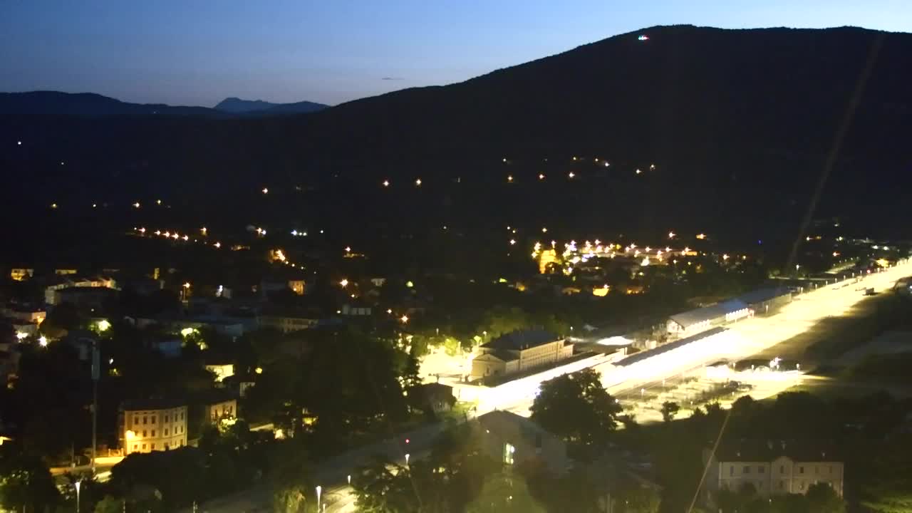 Nova Gorica in Gorica: Čudovit Razgled iz Frančiškanskega Samostana Kostanjevica