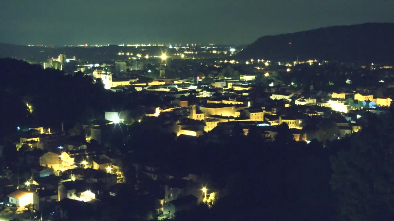 Nova Gorica in Gorica: Čudovit Razgled iz Frančiškanskega Samostana Kostanjevica