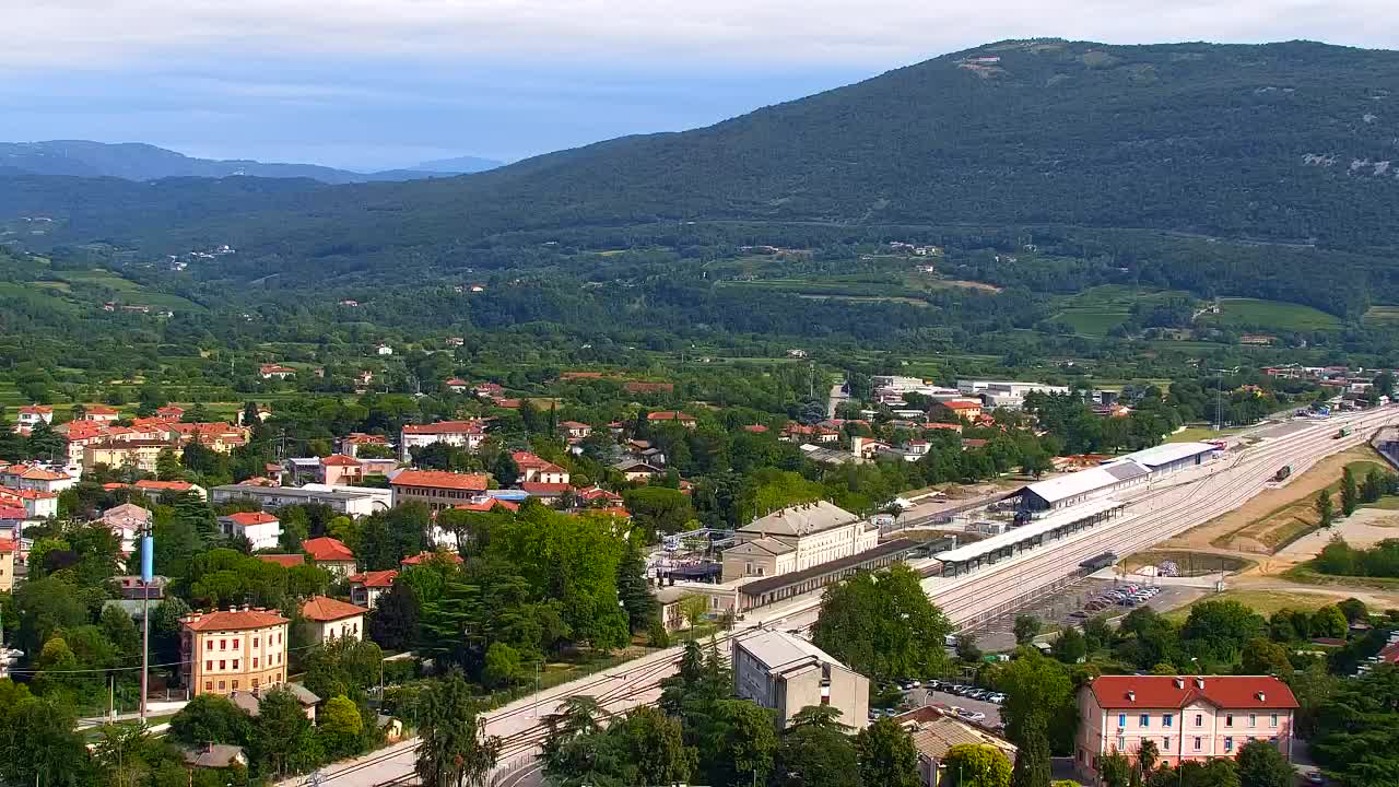 Nova Gorica in Gorica: Čudovit Razgled iz Frančiškanskega Samostana Kostanjevica