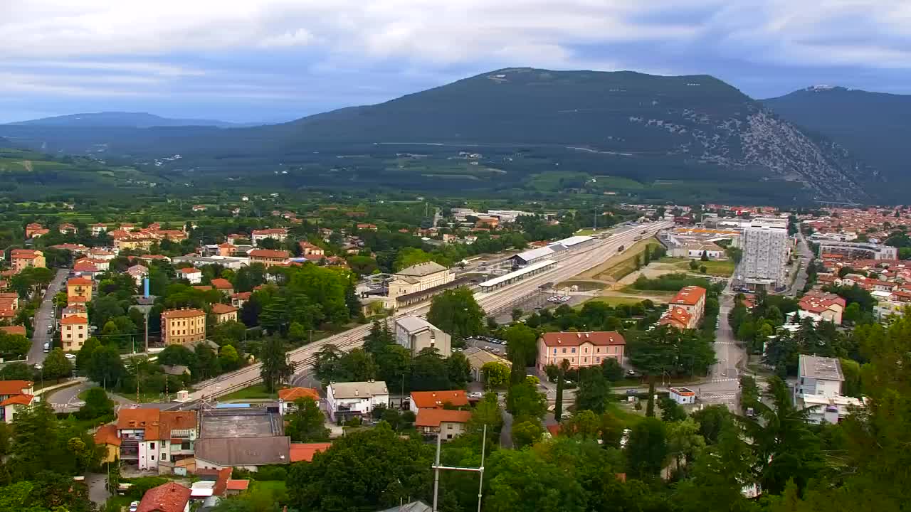 Nova Gorica in Gorica: Čudovit Razgled iz Frančiškanskega Samostana Kostanjevica