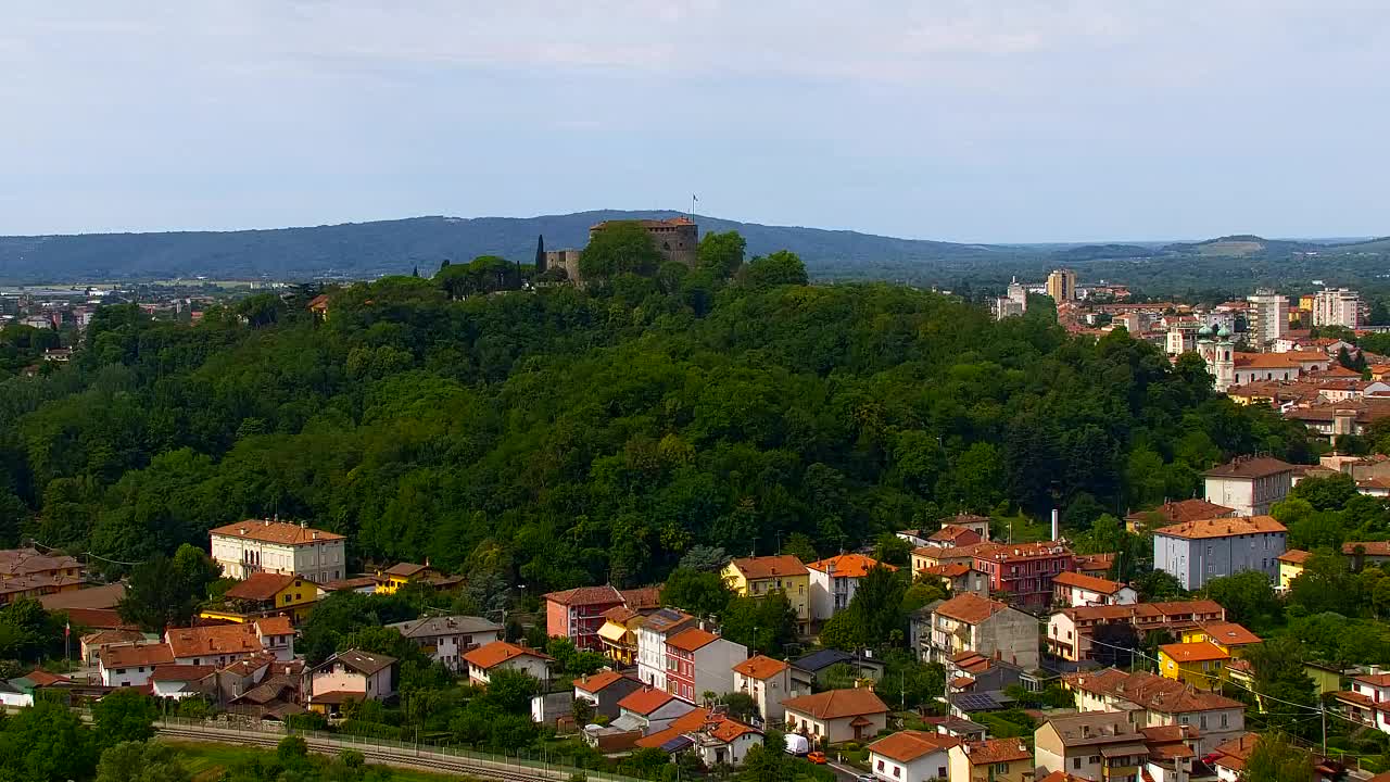 Nova Gorica et Gorizia : Vue Imprenable depuis le Monastère Franciscain de Kostanjevica