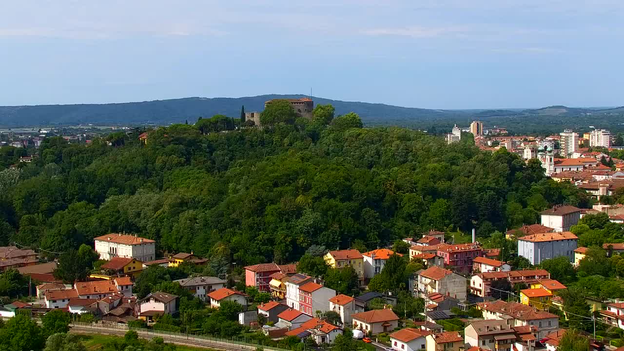 Nova Gorica et Gorizia : Vue Imprenable depuis le Monastère Franciscain de Kostanjevica