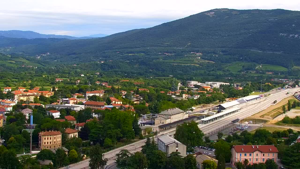 Nova Gorica i Gorica: Prekrasan Pogled iz Franjevačkog Samostana Kostanjevica