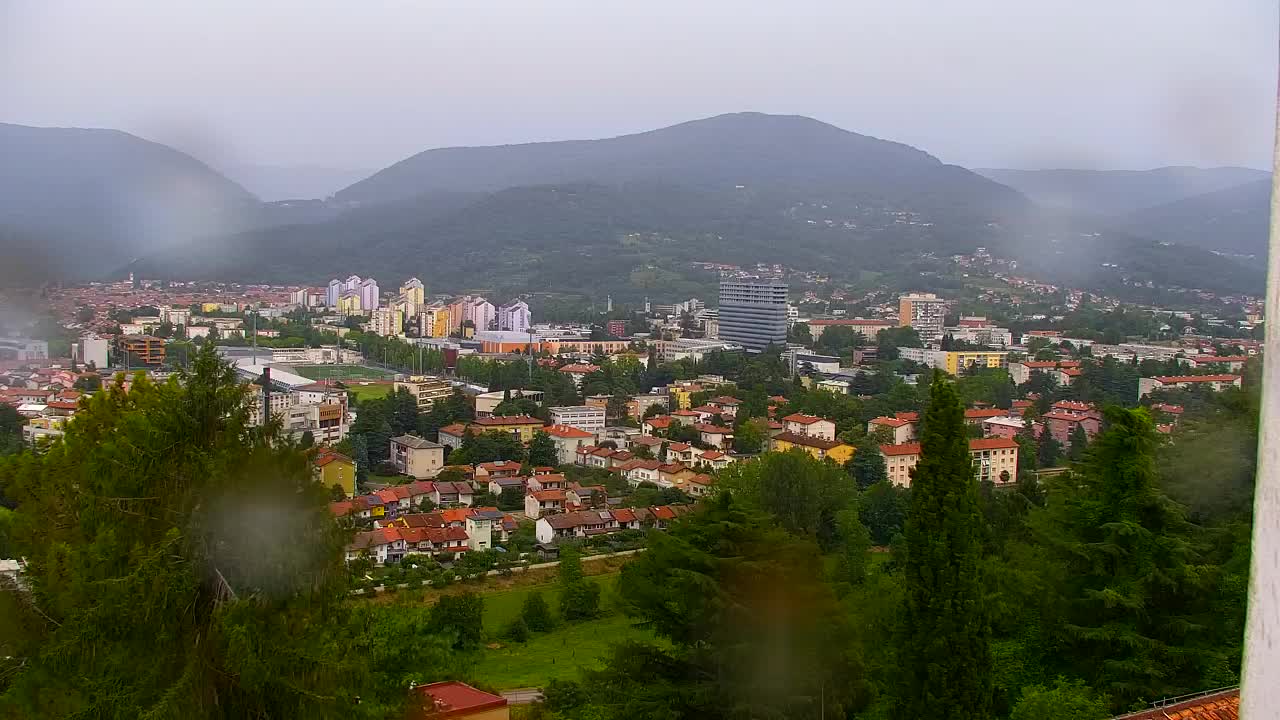 Nova Gorica in Gorica: Čudovit Razgled iz Frančiškanskega Samostana Kostanjevica
