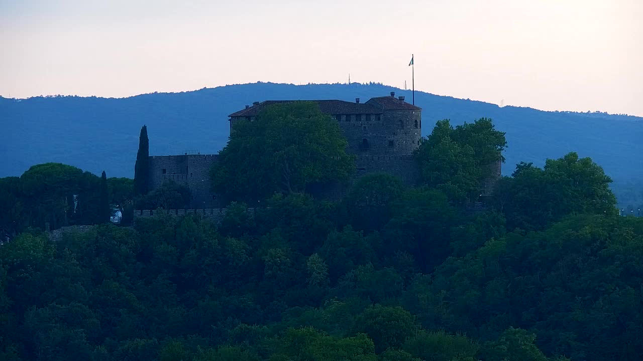 Nova Gorica i Gorica: Prekrasan Pogled iz Franjevačkog Samostana Kostanjevica