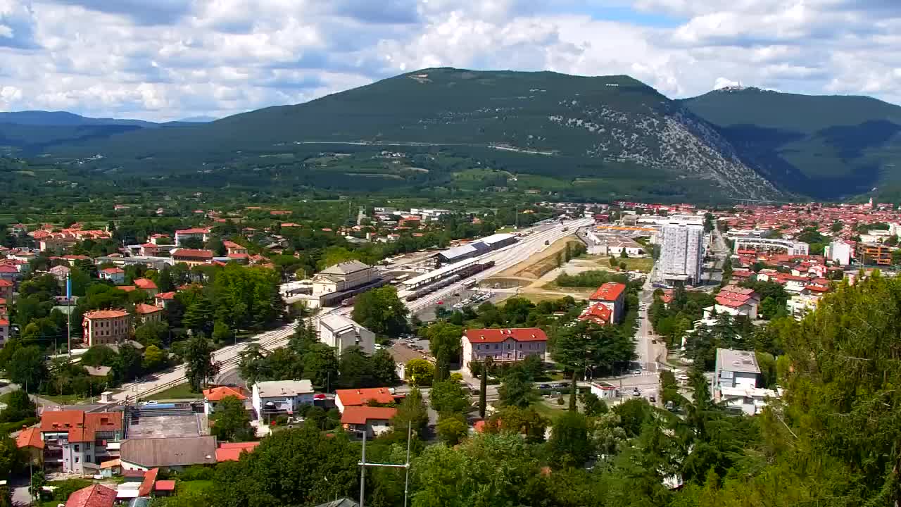 Nova Gorica i Gorica: Prekrasan Pogled iz Franjevačkog Samostana Kostanjevica