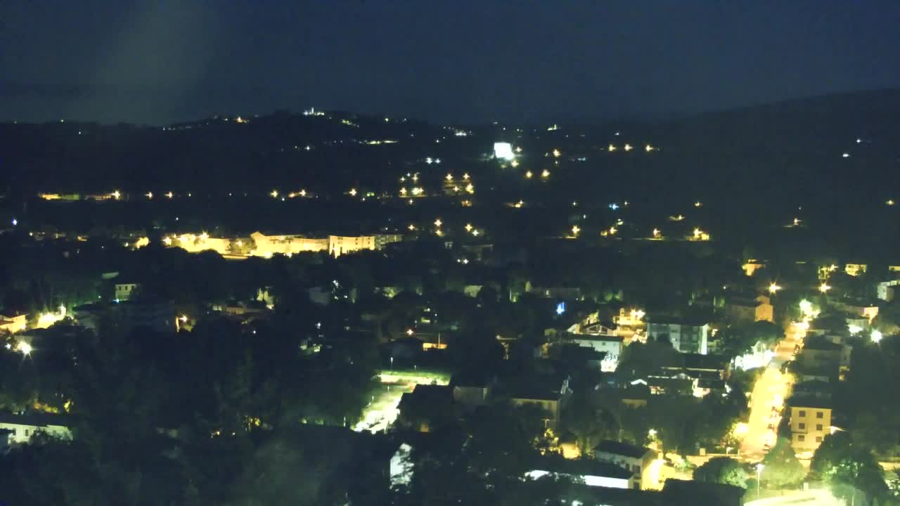 Nova Gorica in Gorica: Čudovit Razgled iz Frančiškanskega Samostana Kostanjevica