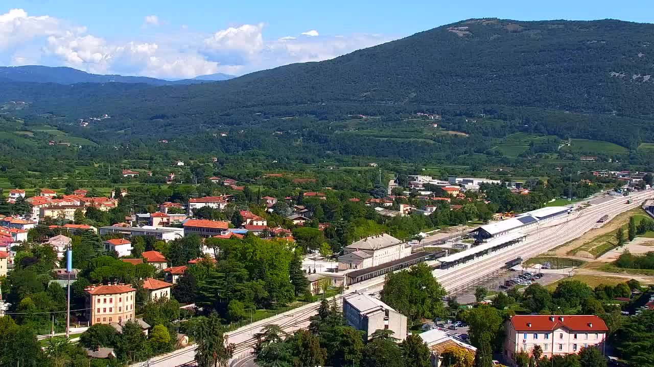 Nova Gorica i Gorica: Prekrasan Pogled iz Franjevačkog Samostana Kostanjevica