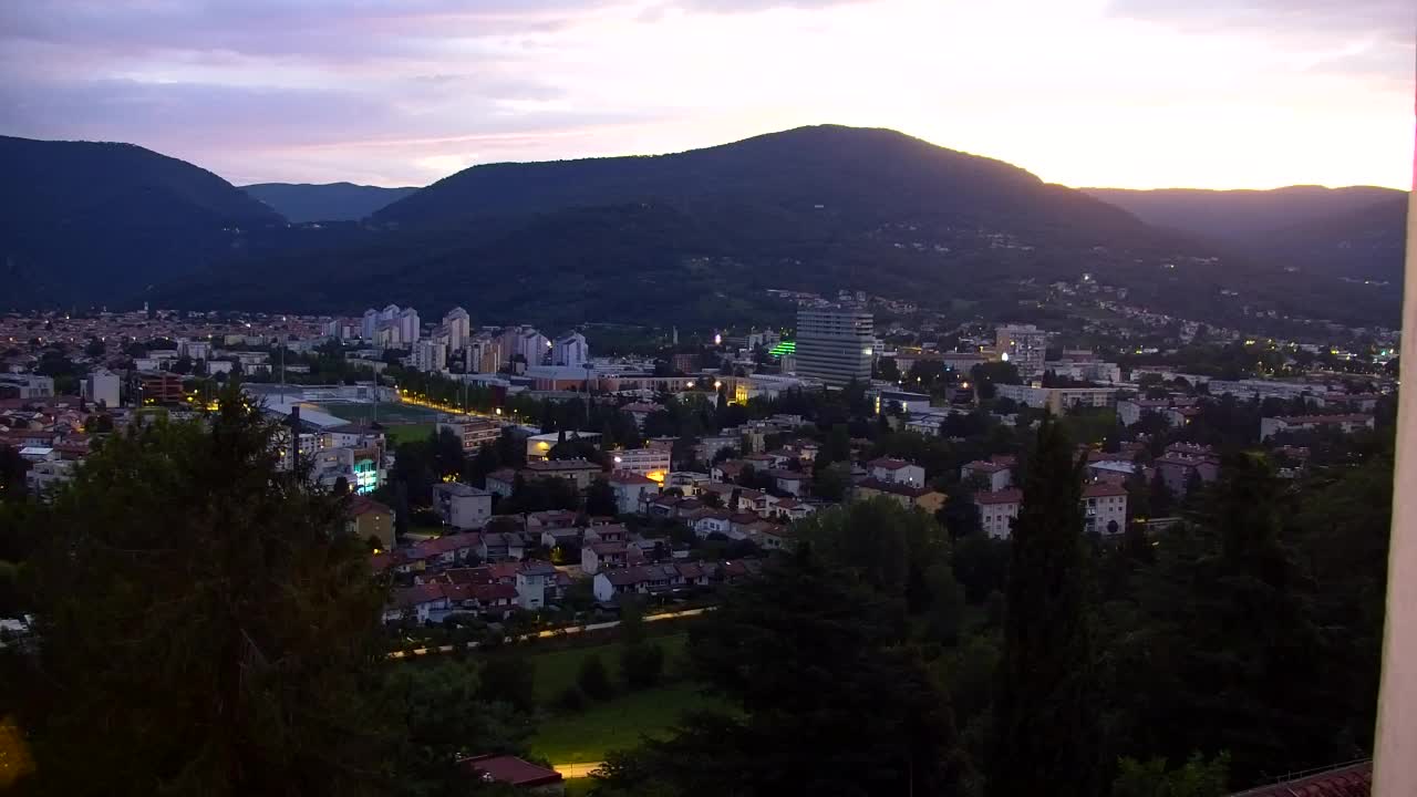 Nova Gorica et Gorizia : Vue Imprenable depuis le Monastère Franciscain de Kostanjevica