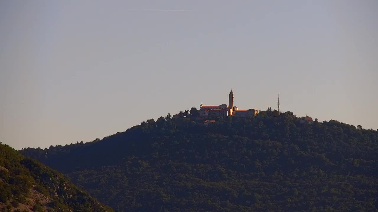 Nova Gorica in Gorica: Čudovit Razgled iz Frančiškanskega Samostana Kostanjevica