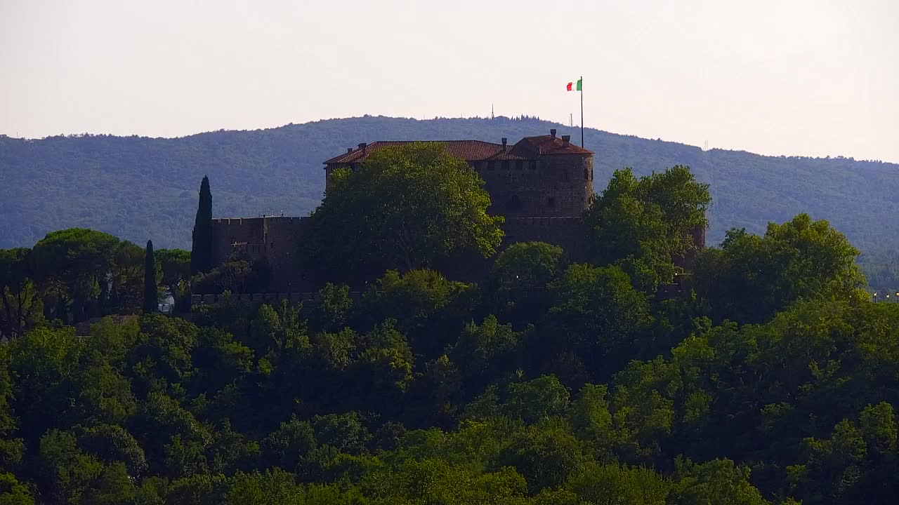 Nova Gorica et Gorizia : Vue Imprenable depuis le Monastère Franciscain de Kostanjevica