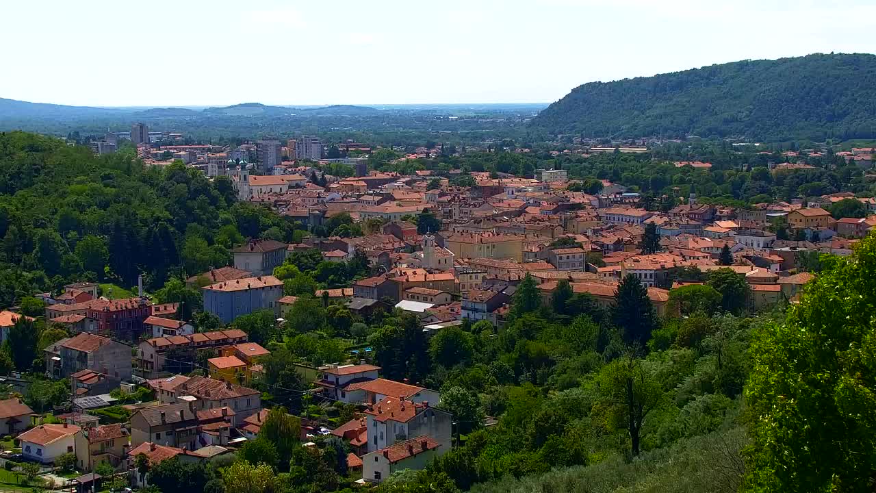 Nova Gorica in Gorica: Čudovit Razgled iz Frančiškanskega Samostana Kostanjevica
