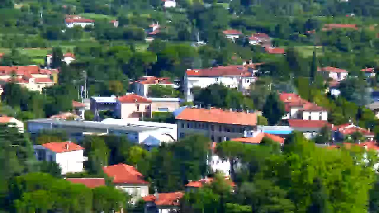Nova Gorica i Gorica: Prekrasan Pogled iz Franjevačkog Samostana Kostanjevica