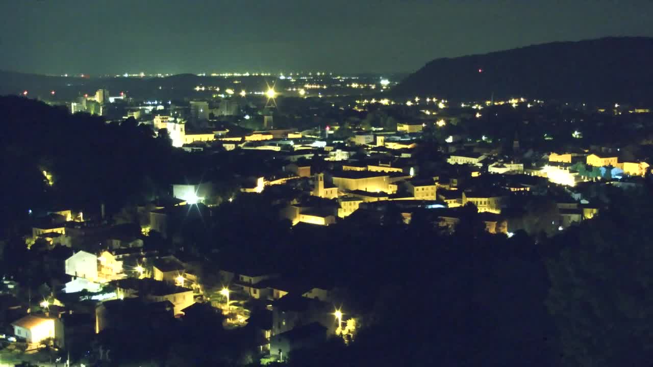 Nova Gorica i Gorica: Prekrasan Pogled iz Franjevačkog Samostana Kostanjevica