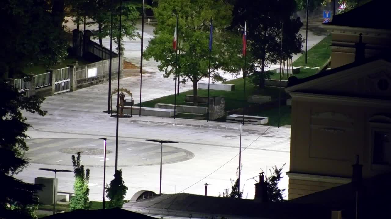 Nova Gorica in Gorica: Čudovit Razgled iz Frančiškanskega Samostana Kostanjevica