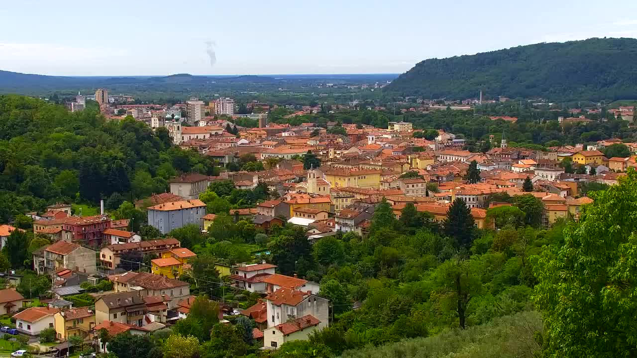Nova Gorica in Gorica: Čudovit Razgled iz Frančiškanskega Samostana Kostanjevica