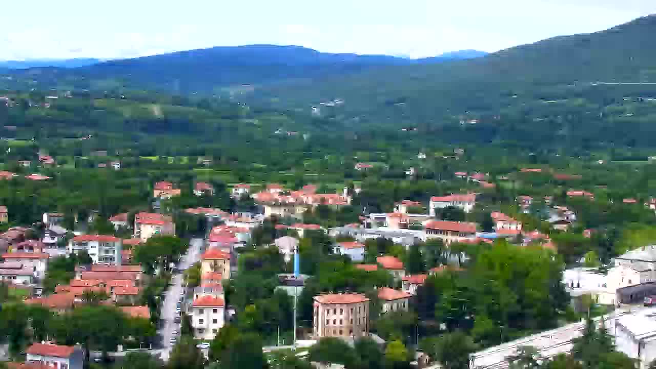 Nova Gorica i Gorica: Prekrasan Pogled iz Franjevačkog Samostana Kostanjevica