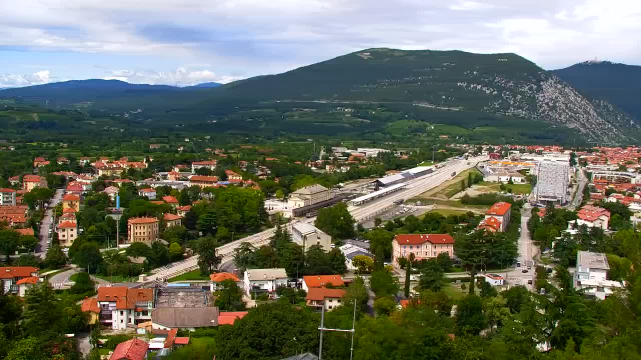 Nova Gorica in Gorica: Čudovit Razgled iz Frančiškanskega Samostana Kostanjevica