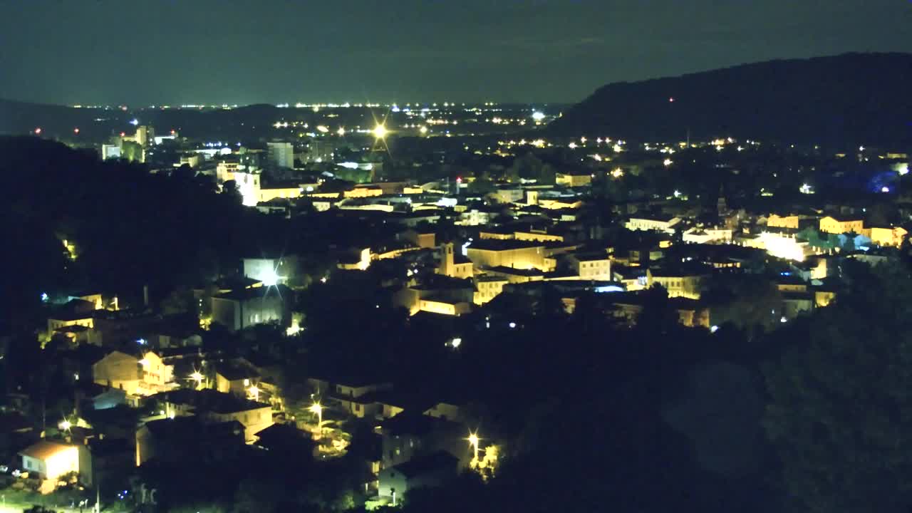 Nova Gorica in Gorica: Čudovit Razgled iz Frančiškanskega Samostana Kostanjevica