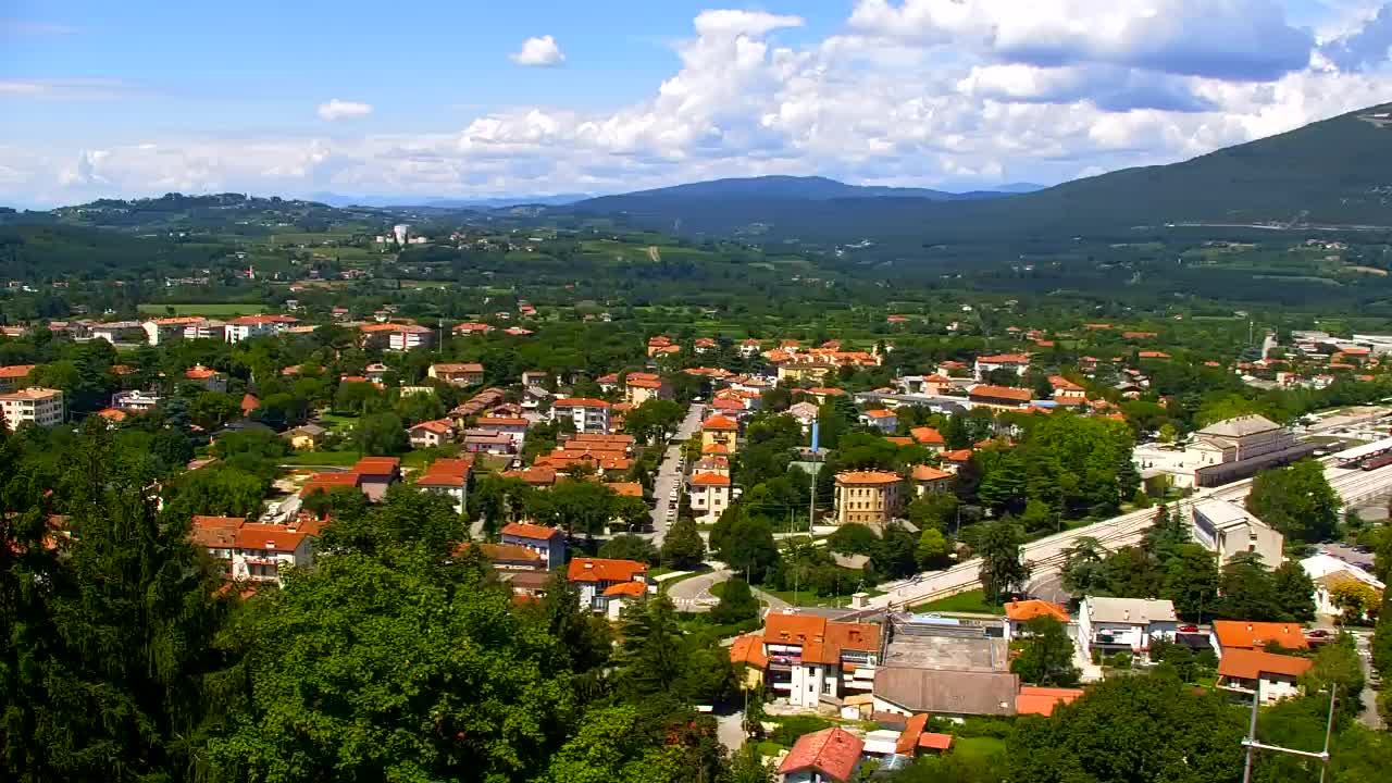 Nova Gorica in Gorica: Čudovit Razgled iz Frančiškanskega Samostana Kostanjevica
