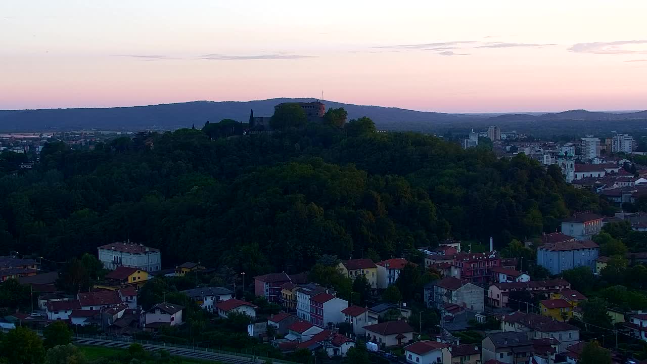 Nova Gorica et Gorizia : Vue Imprenable depuis le Monastère Franciscain de Kostanjevica