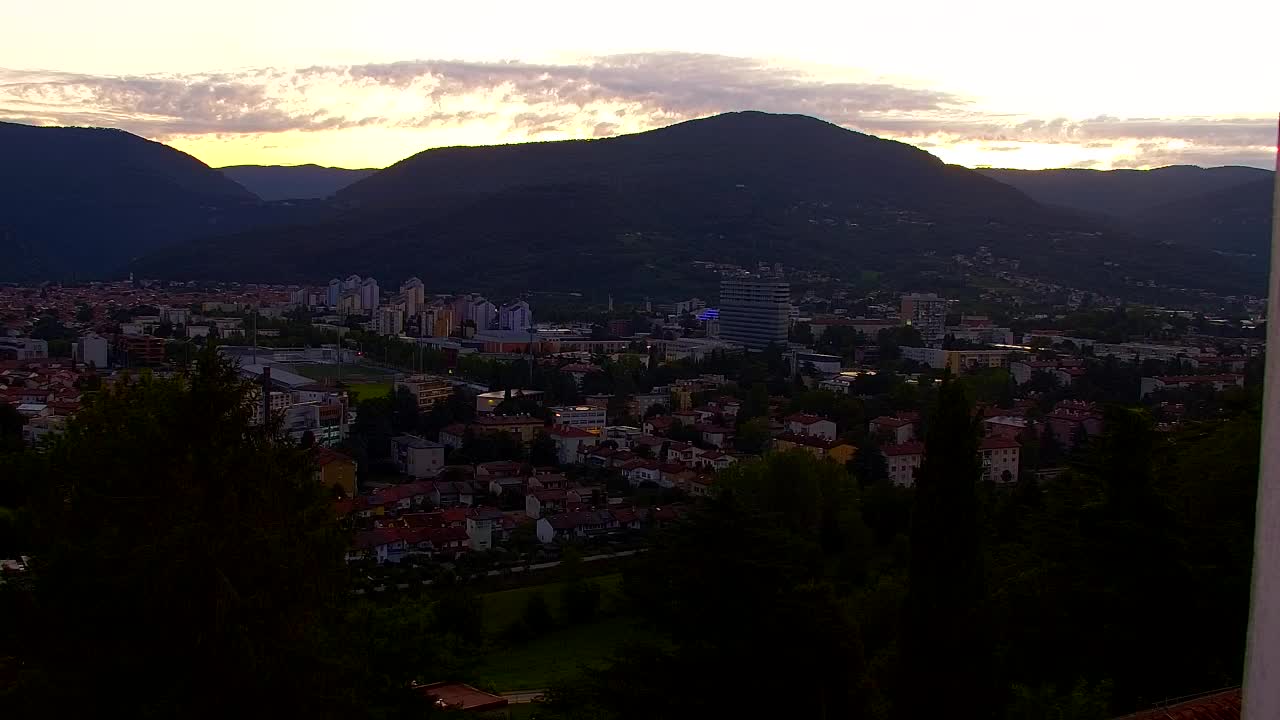 Nova Gorica et Gorizia : Vue Imprenable depuis le Monastère Franciscain de Kostanjevica