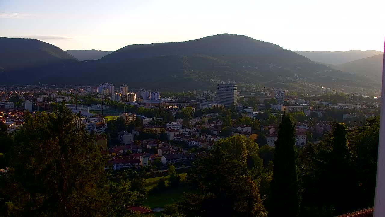 Nova Gorica et Gorizia : Vue Imprenable depuis le Monastère Franciscain de Kostanjevica