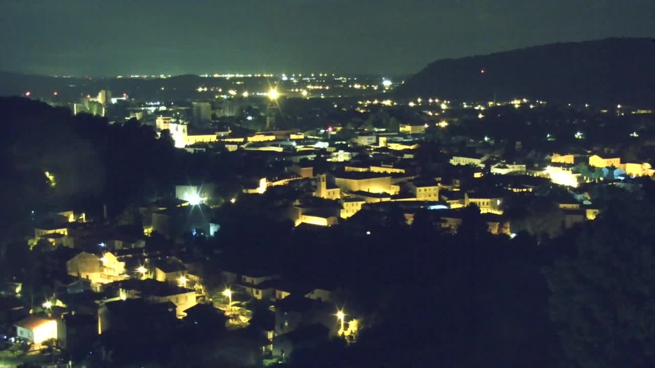 Nova Gorica i Gorica: Prekrasan Pogled iz Franjevačkog Samostana Kostanjevica