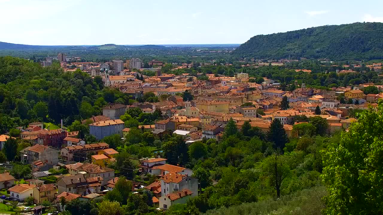Nova Gorica in Gorica: Čudovit Razgled iz Frančiškanskega Samostana Kostanjevica