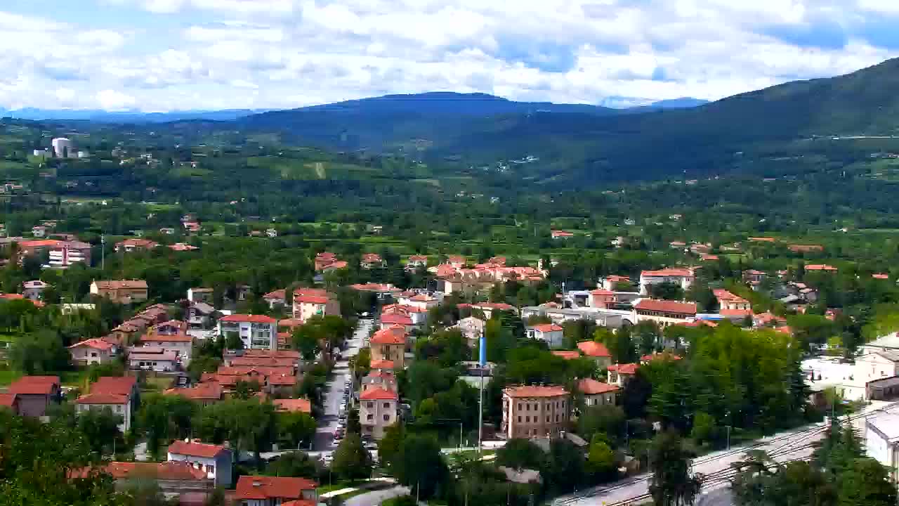 Nova Gorica et Gorizia : Vue Imprenable depuis le Monastère Franciscain de Kostanjevica
