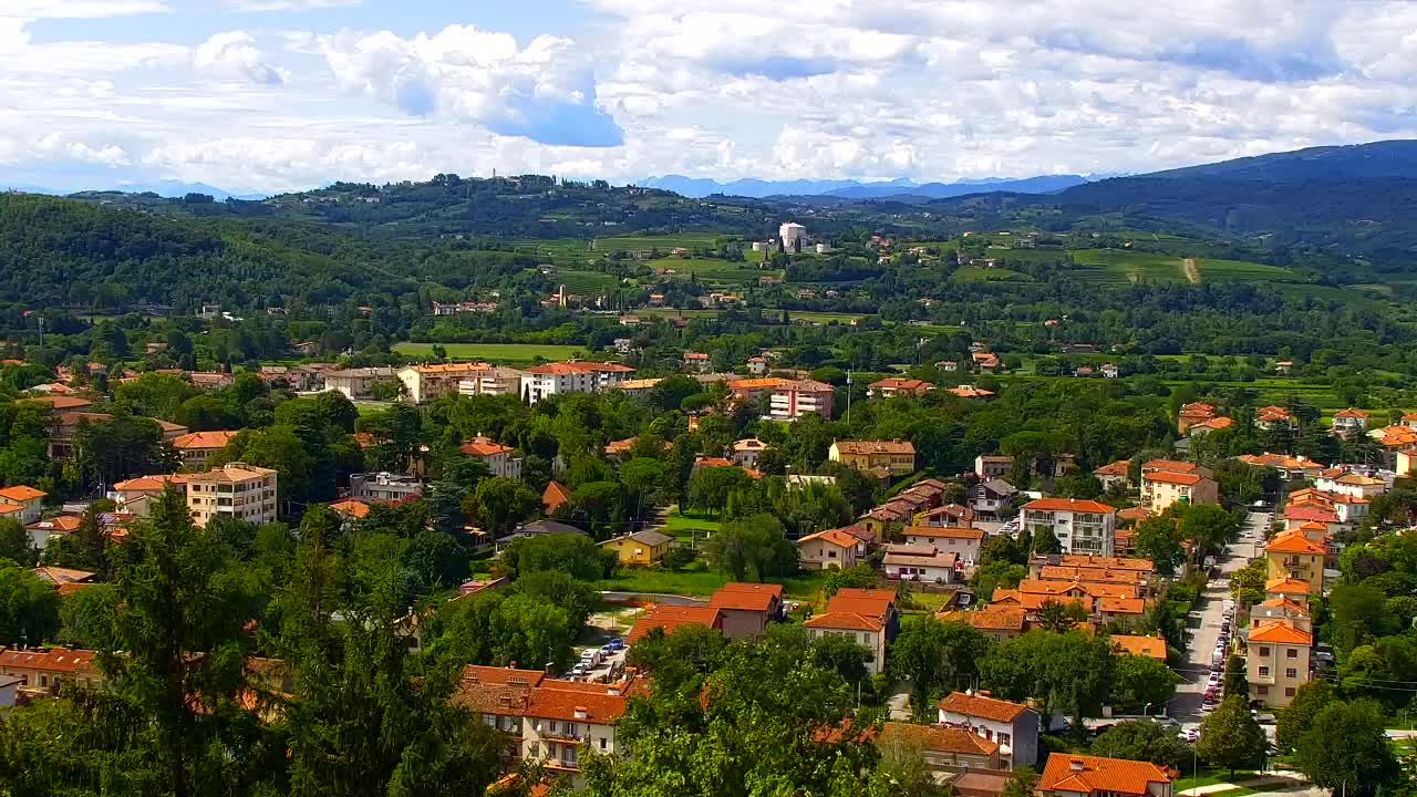 Nova Gorica et Gorizia : Vue Imprenable depuis le Monastère Franciscain de Kostanjevica