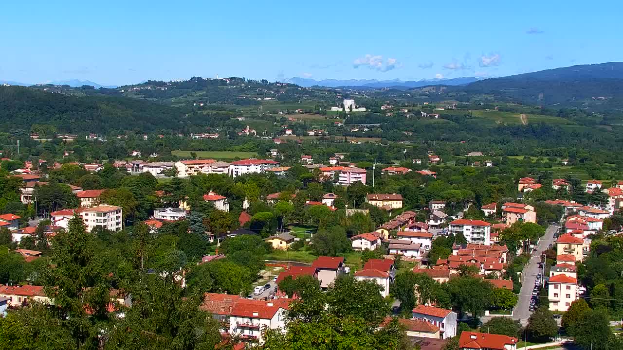 Nova Gorica i Gorica: Prekrasan Pogled iz Franjevačkog Samostana Kostanjevica