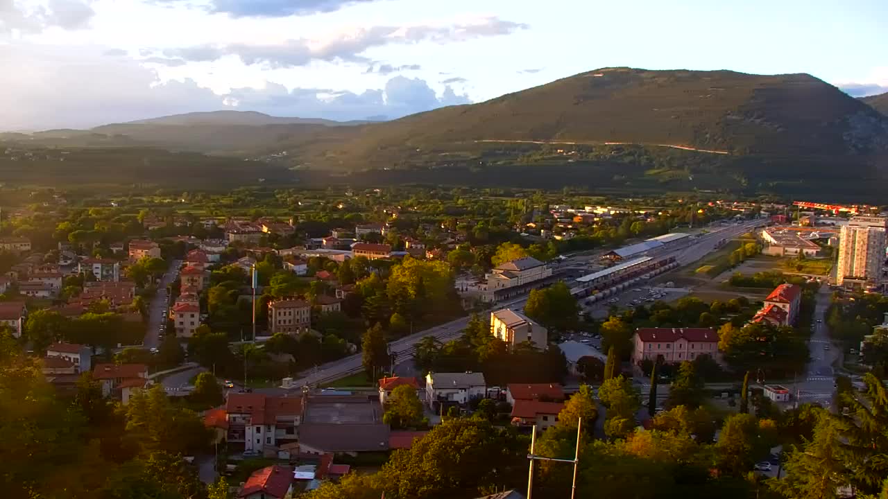 Nova Gorica in Gorica: Čudovit Razgled iz Frančiškanskega Samostana Kostanjevica