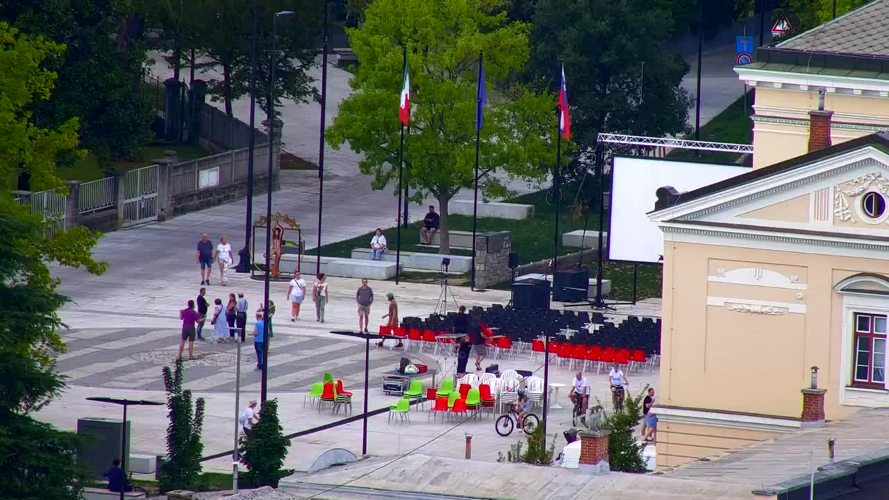 Nova Gorica in Gorica: Čudovit Razgled iz Frančiškanskega Samostana Kostanjevica