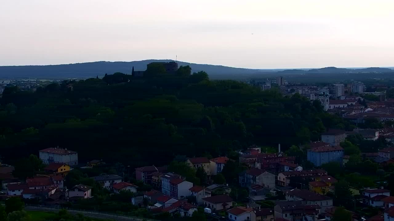 Nova Gorica et Gorizia : Vue Imprenable depuis le Monastère Franciscain de Kostanjevica