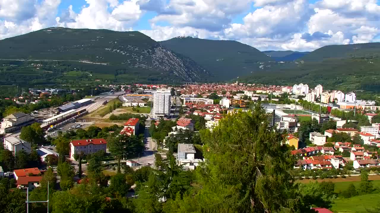 Nova Gorica in Gorica: Čudovit Razgled iz Frančiškanskega Samostana Kostanjevica